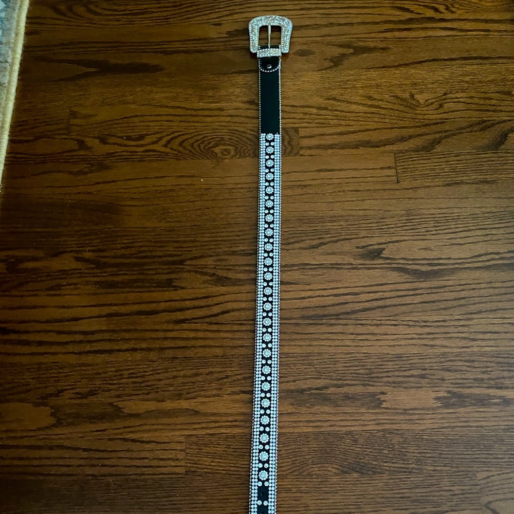 Veronica Beard Stud Cowgirl Leather Belt
